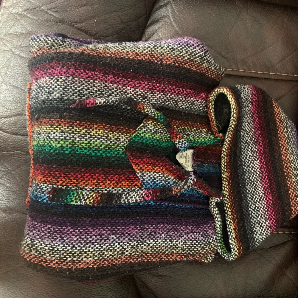 100% acrylic hoodie from Mexico